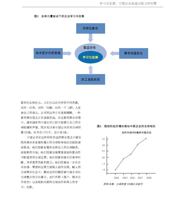 中大咨詢：學(xué)習(xí)與發(fā)展：中國企業(yè)高適應(yīng)能力的引擎